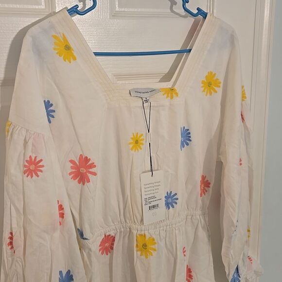 Something navyl womens dress size small with tags - Picture 2 of 10